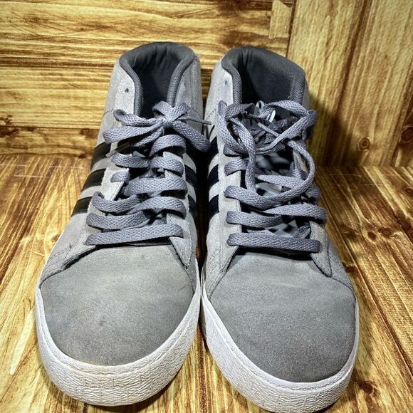 ADIDAS DAILY MID HIGH NEO  GREY NEON size 10,5 - Picture 3 of 7